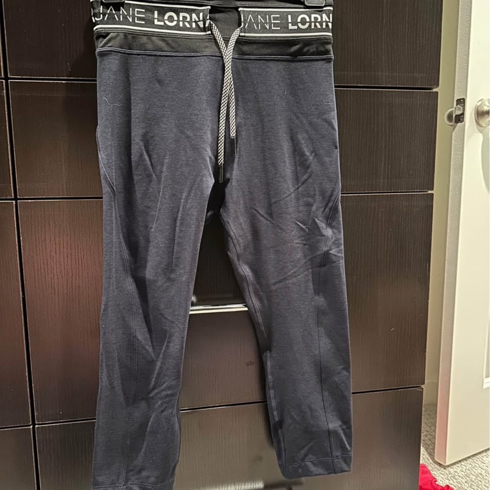 Black Joggers with Logo Waistband